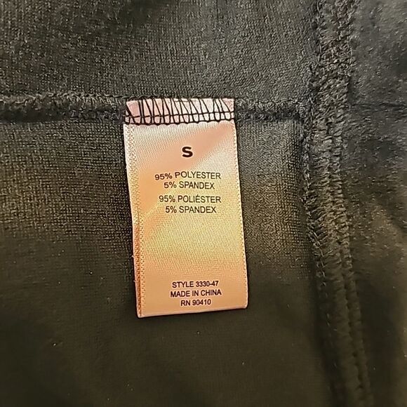 Juicy Couture Sleepwear Set - Black with Silver Studded Logo size small - Picture 6 of 7